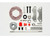 Tamiya 53801 NDF-01 Twin Brake Set