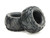 Tamiya 54866 Round Block Rear Bubble Tyres (Soft/2Pcs)