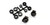 Kyosho UMW704-0 1/10 V2 Aluminium R-Hubs 0deg