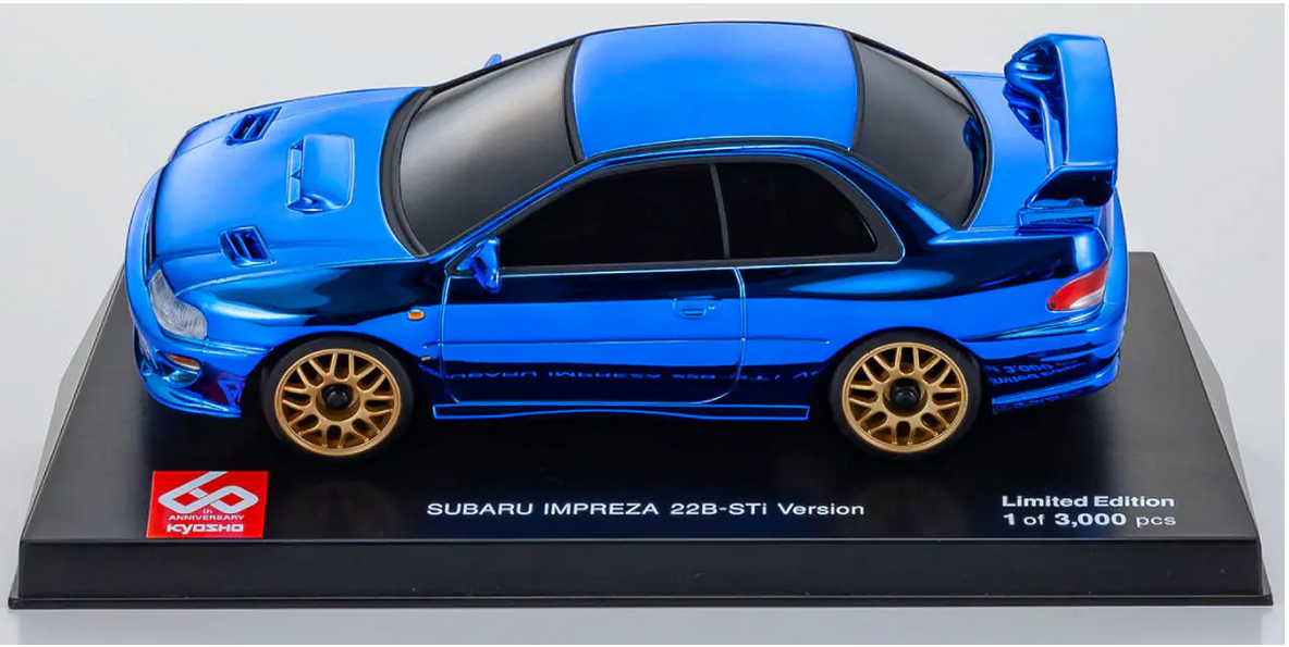 Kyosho Mini-Z 60th Anniversary Subaru Impreza 22B-STi