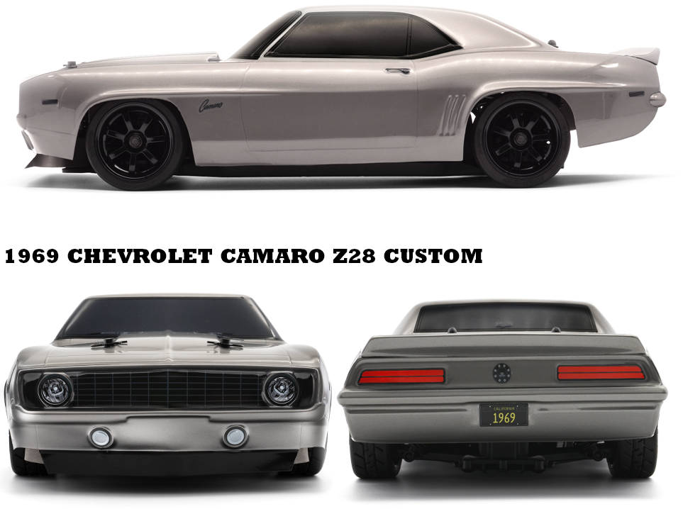HPI Racing 160423 1/10 RS4 Sport 3 1969 Chevrolet Camaro Z28