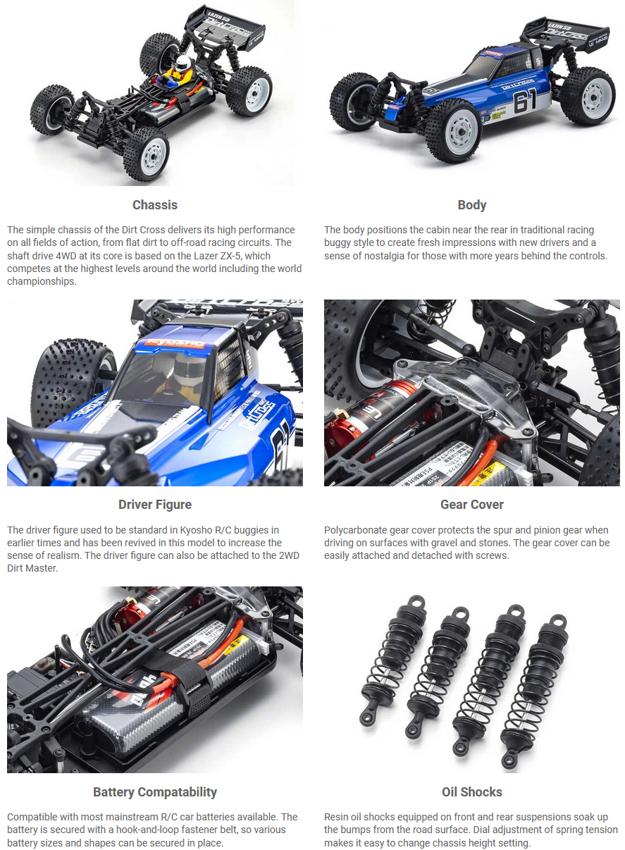 KYOSHO Lazer SB ダートクロス PLASTIC FANTASTIC! 😁 KYOSHO LAZER SB DIRT CROSS BUILD