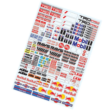 Team C Racing TC910 1/10 TRD Sticker, A4