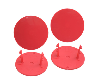DE Racing DER-GMP-P Gambler Snap-In Mud Plugs/Pink