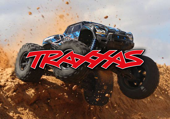 Traxxas X-Maxx Action Blue Jump