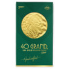 RP-1504 40 Grand 24 karat gold - King size rolling paper 2ct pack