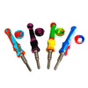 5" Silicone Nectar Collector W/ Stainless Steel Tip