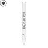 Pyrex Dab Straw w/ Silicone Cap- White Rhino