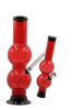 12" Acrylic Water Pipe W/ Ash Catcher