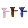 Color Funnel Bowl w/ Flat Handle