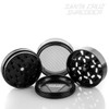 Santa Cruz 4Pc Large Black Shredder