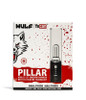 Wulf Pillar Vaporizer- Black Red Spatter