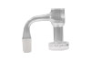 Full Weld Quartz Terp Slurper w/ White Botton - 14mm