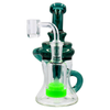 7" Crystal Glass recycler with reclaim catcher