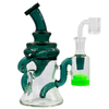 7" Crystal Glass recycler with reclaim catcher