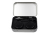 CT-307 Metal container with 2 silicone storage and dab tool