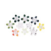 Flower Style Glass pipe Screens 200ct