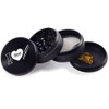 GR-BMR-600 Beamer Aircraft Grade Aluminum Grinder with guitar pick