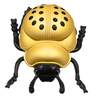 3 Part Lady Bug Herb Grinder