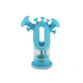 Teal OOZE Trip Pipe Silicone Bubbler Teal