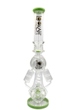 WPC-770 Lookah Glass Water Pipe multi chamber