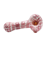 HP-628 4.75" Rose Pink Dotted Hand Pipe