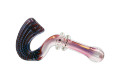 4.5" Gold Fumed Sherlock Hand Pipe