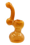 5" Gold Fumed Sherlock Bubbler