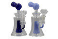 8" Funnel Shape Stemless Mini Water Pipe