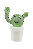 7" Friendly Cactus Mini Bubbler Water Pipe