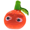 Angry Orange Glass Carb Cap