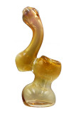 3" Silver Fumed sherlock X-mini Bubbler