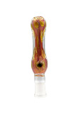 CH-600 Gold and silver fancy dab straw