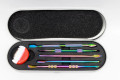 Rainbow 5 Piece Dab Tool Kit with Silicone Wax Container