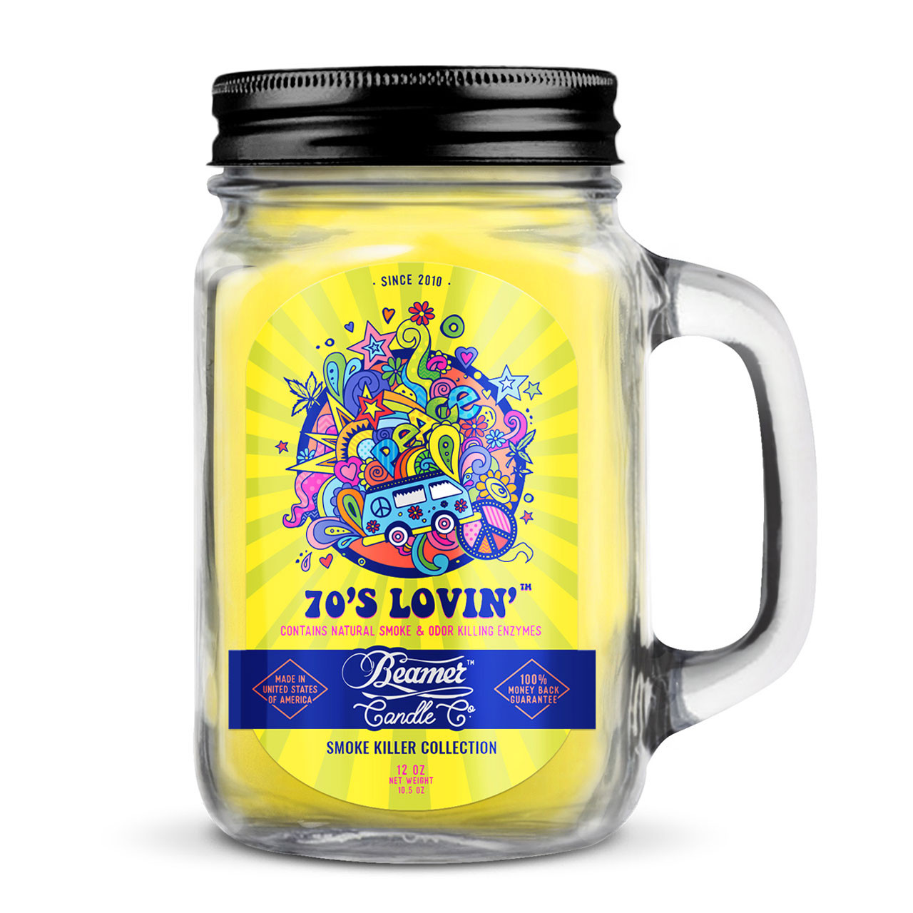 Beamer Candle 70"s Lovin 12oz