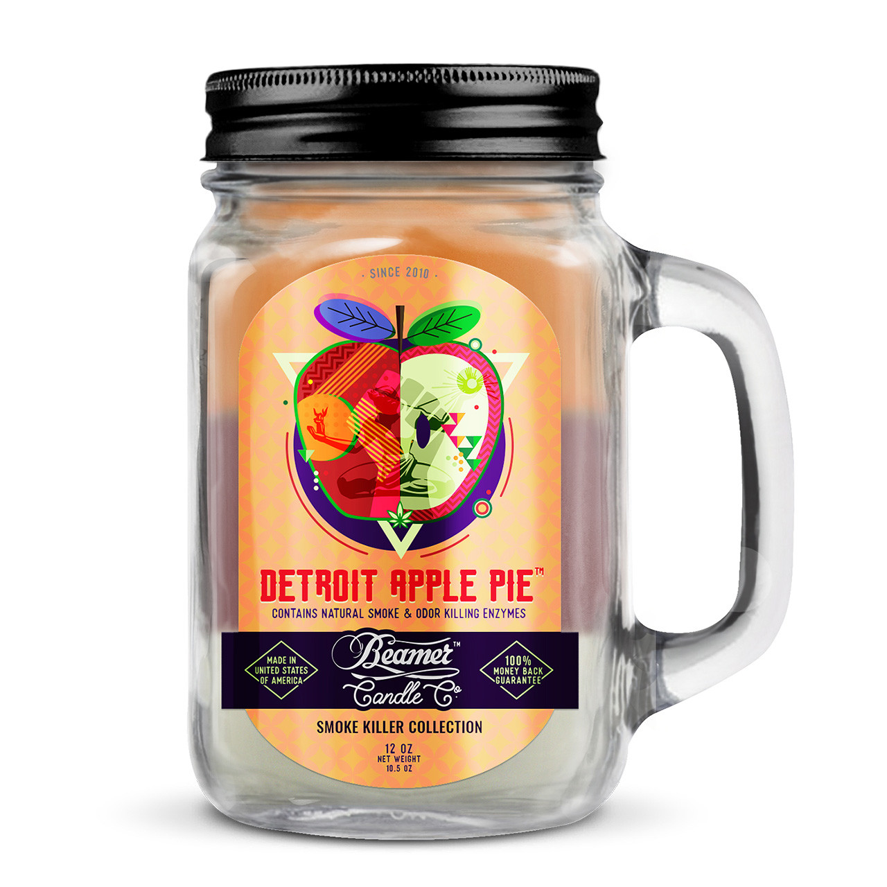 Beamer Candle Detroit Apple Pie 12oz