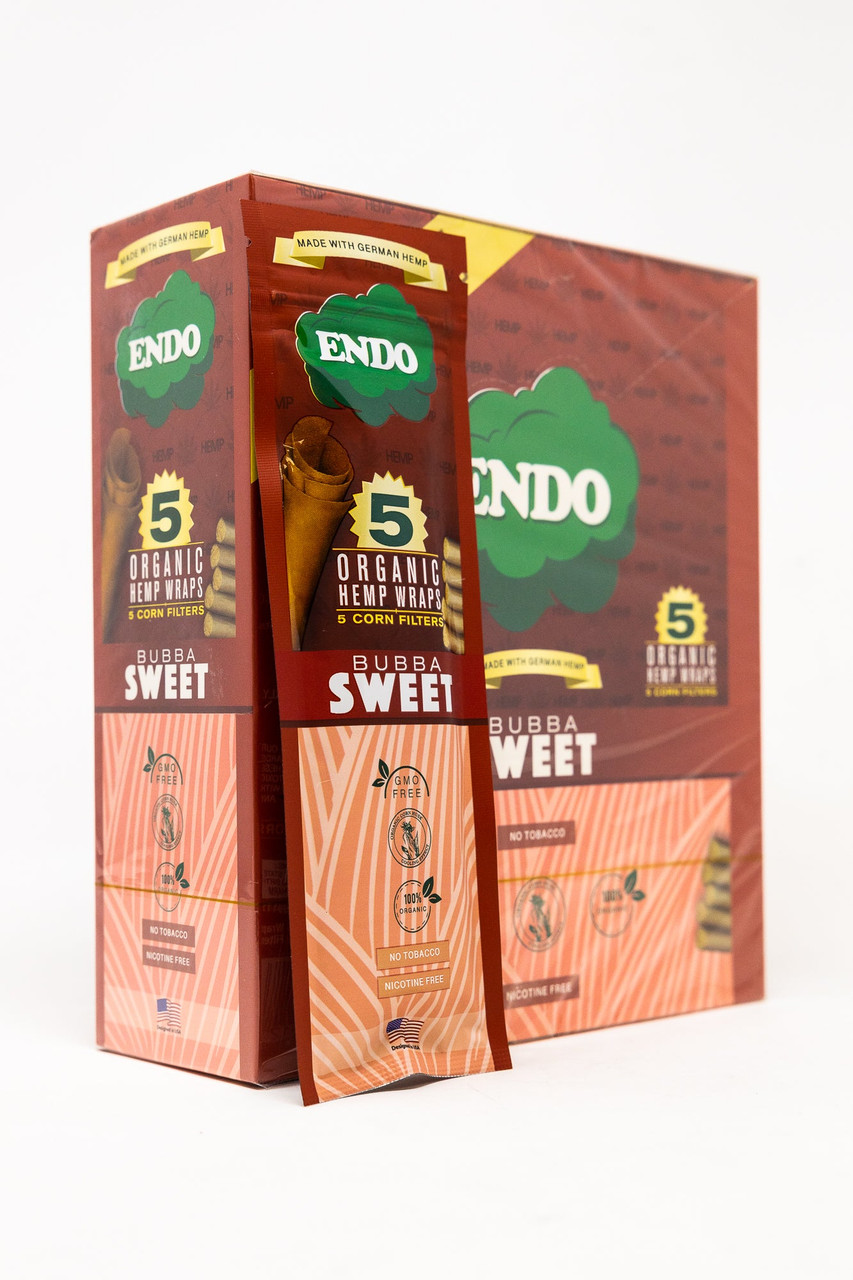 ENDO Hemp Wraps Corn Filter - Bubba Sweet 15ct