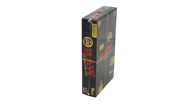 Raw Black Classic 1 1/4 Size Papers 50ct/24pk