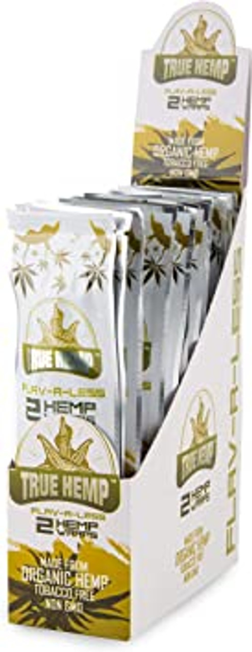 True Hemp 2pk organic hemp Flav R Less