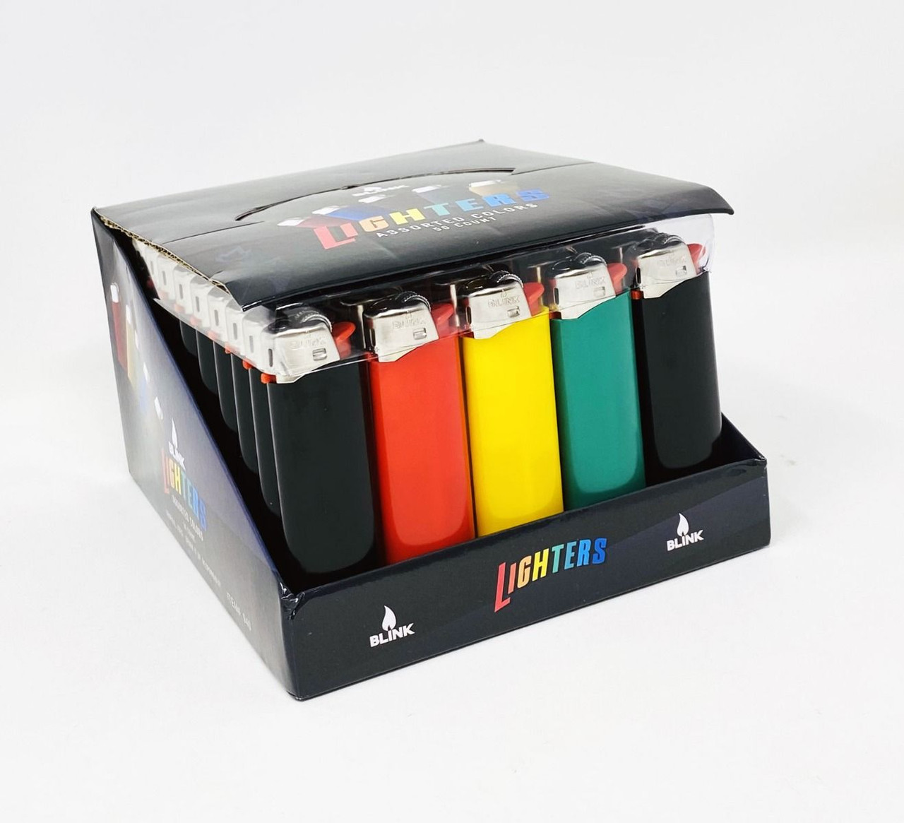 TL-2200 Blink mini 50ct assorted color lighters