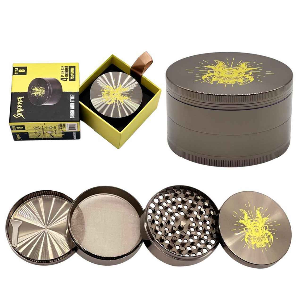 Shredder 4 Part 75mm Classic Grinder #8