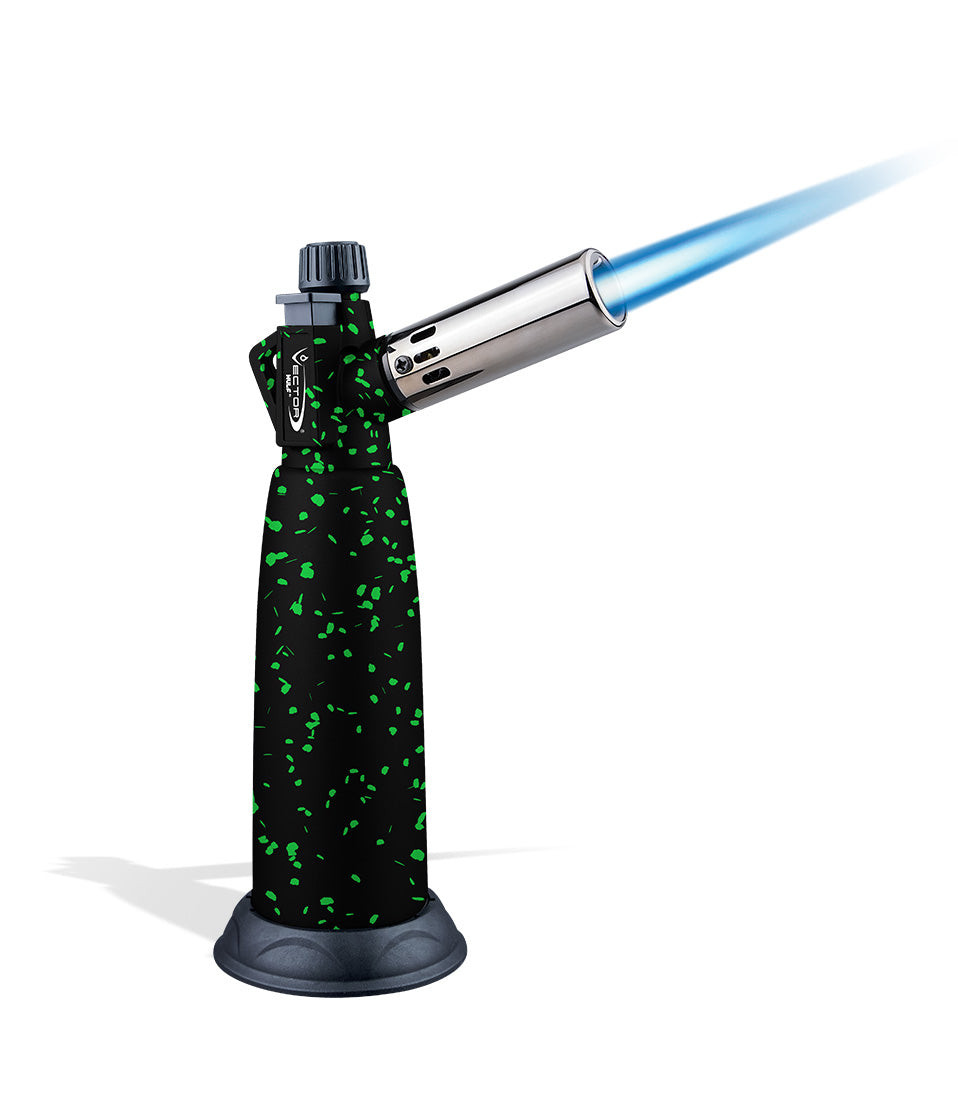 WF-WRDH-BGSP Wulf Warhead Torch Black w/Green Splatter