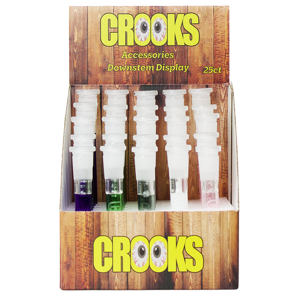 Crooks Accessories - Downstem Display 25pk