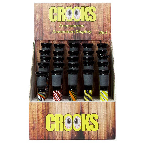 Crooks Accessories - Downstem Display 25pk