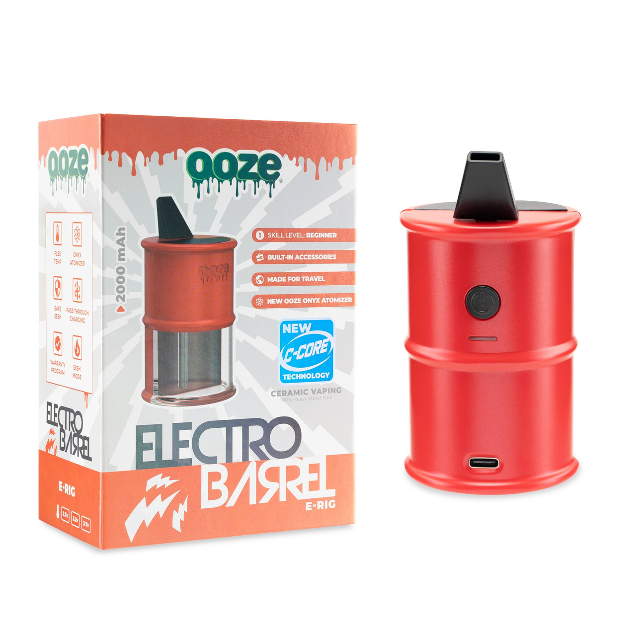 OOZE Electro Barrel | Dab Rig