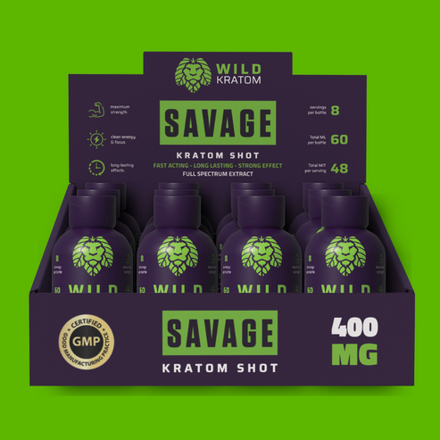 Savage - Kratom Shot - Wild Kratom