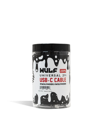 Wulf Universal 2ft USB-C Cable 25pk
