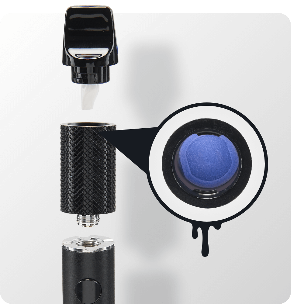 Ooze Beacon Extract Vaporizer- Panther Black