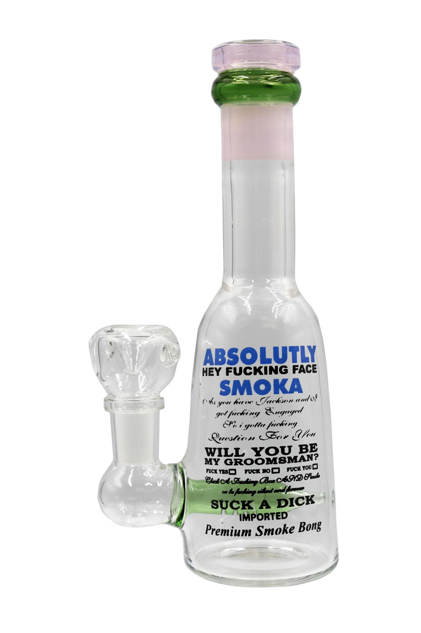 7" Liquor Bottle Mini Water Pipe