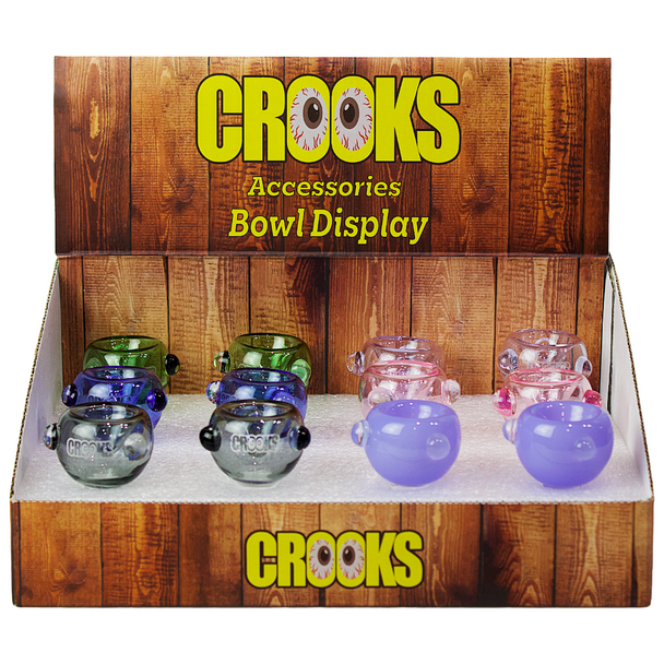 Crooks Accessories - Bowl Display Classic 12ct